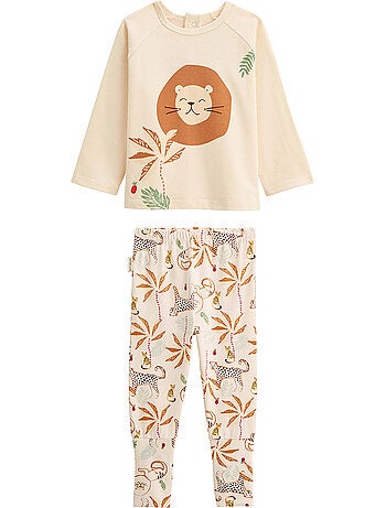 Pyjama enfant 2 pi?ces ? pieds retroussables Tango