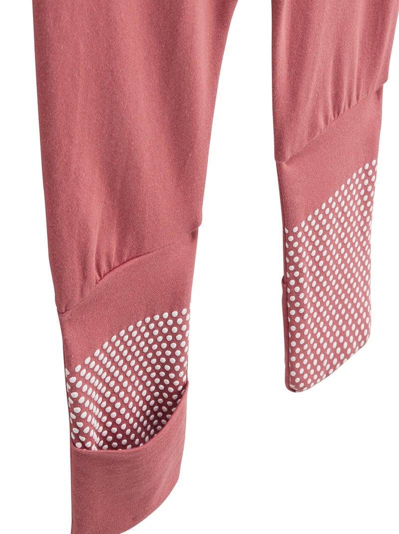 Pyjama enfant 2 pièces à pieds retroussables Fiesta Terracotta - Kiabi