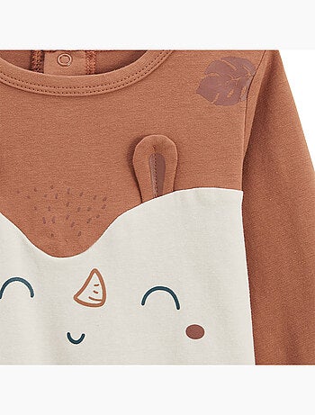 Pyjama enfant 2 pièces avec pieds retroussables Kansas City