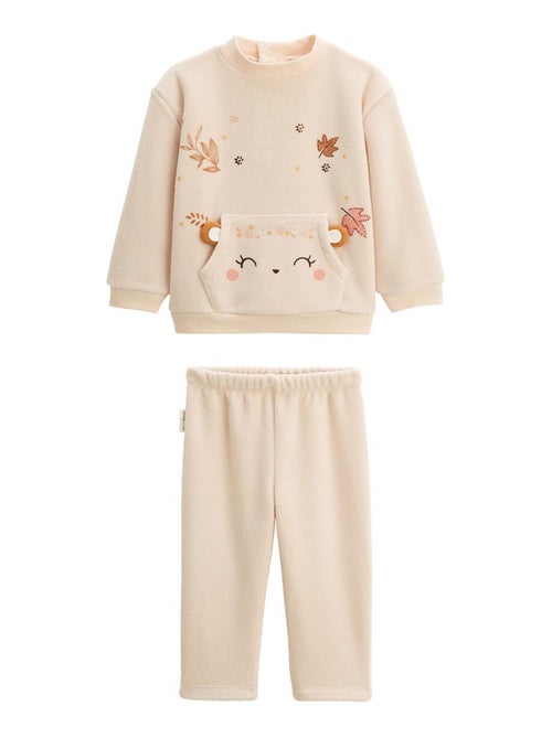 Pyjama enfant 2 pièces en polaire Chincha - Kiabi