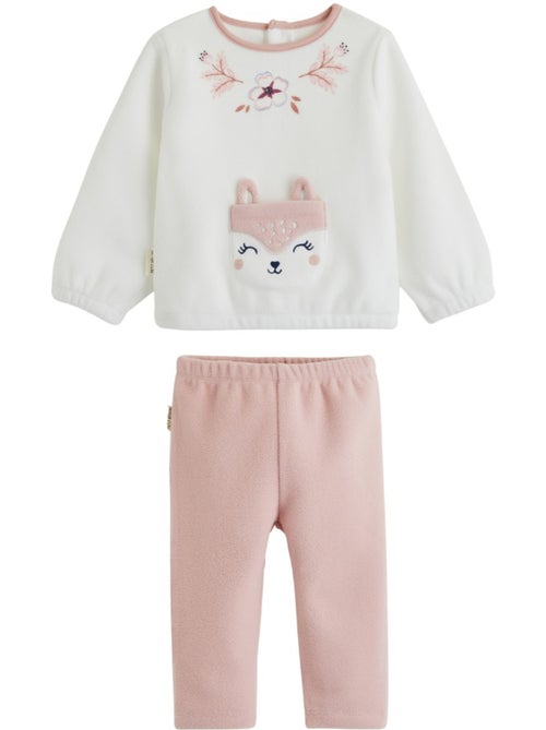 Pyjama enfant 2 pièces en polaire cléo - Kiabi Pyjama enfant 2 pièces en polaire cléo - Kiabi