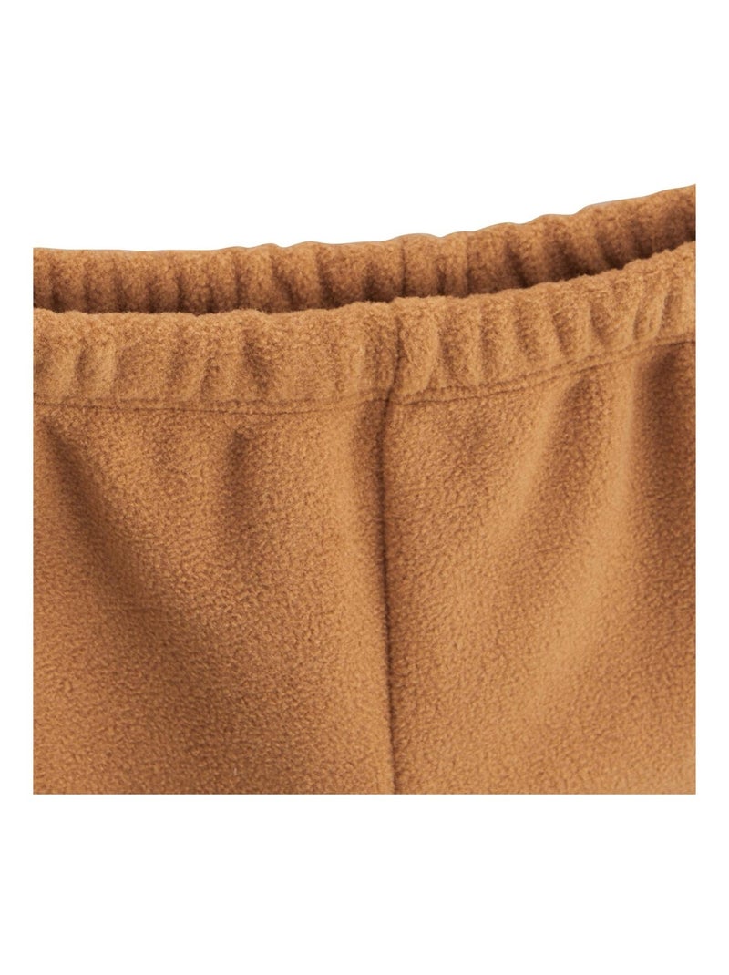 Pyjama enfant 2 pièces en polaire Constellation Camel - Kiabi