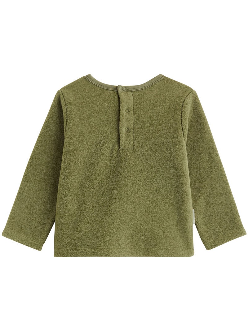 Pyjama enfant 2 pièces en polaire Ginkgo Vert - Kiabi