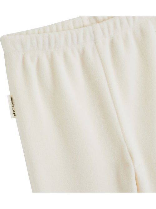 Pyjama enfant 2 pièces en polaire ginkgo - Kiabi