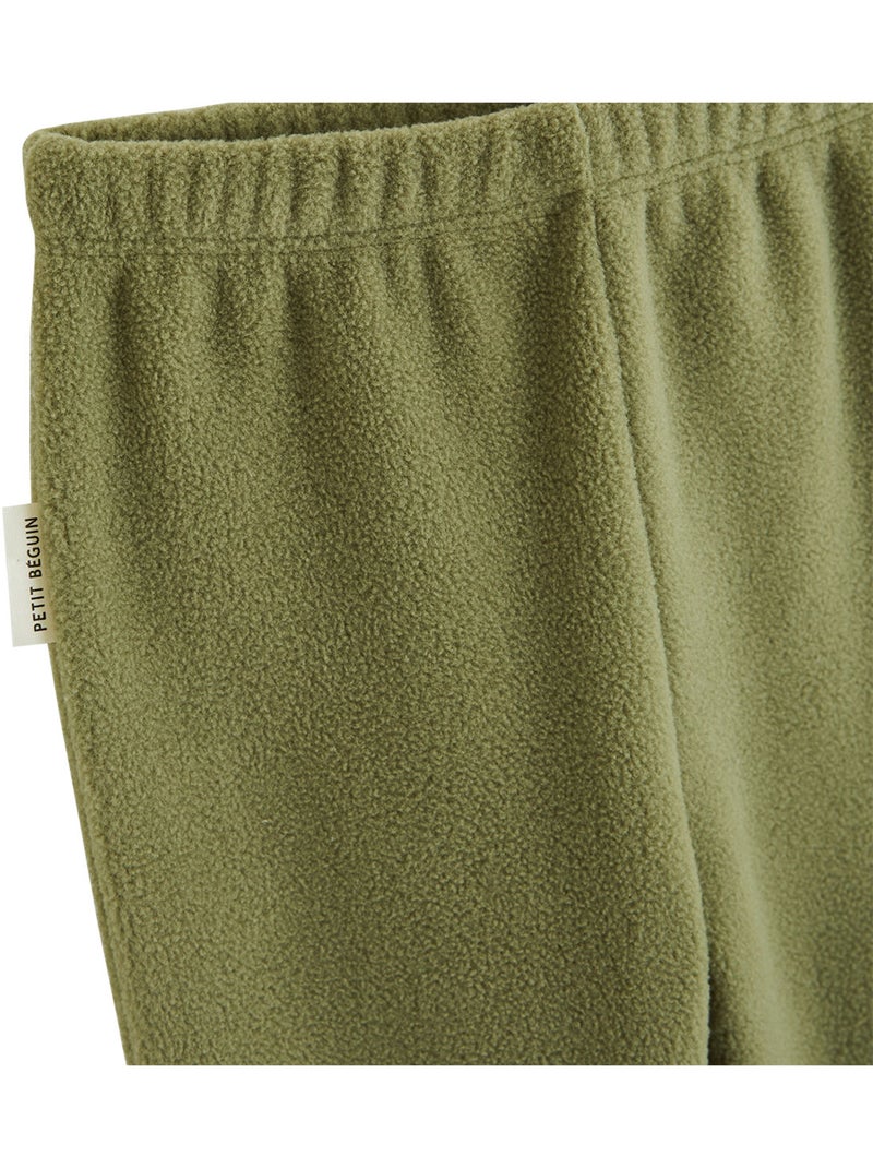 Pyjama enfant 2 pièces en polaire Ginkgo Vert - Kiabi