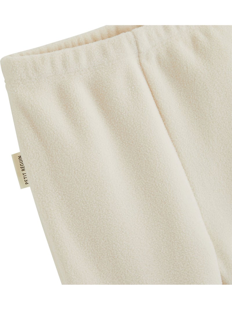 Pyjama enfant 2 pièces en polaire ollie Beige - Kiabi
