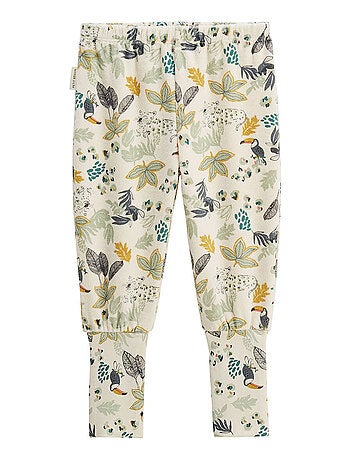 Pyjama enfant 2 pièces en velours avec pieds retroussables Boavista