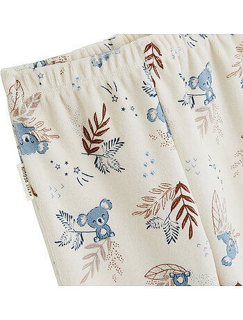 Pyjama enfant 2 pièces en velours mathéo