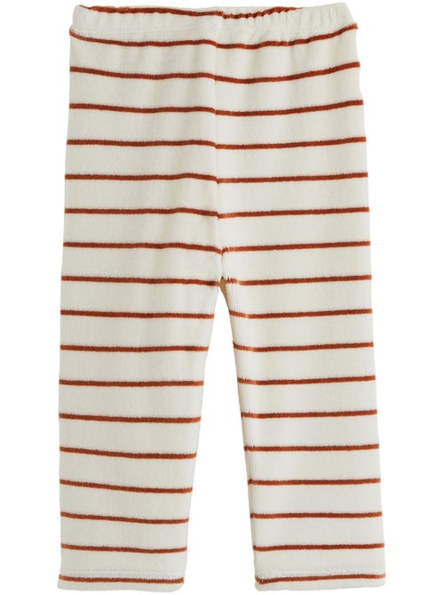 Pyjama enfant 2 pièces en velours moka - Kiabi Pyjama enfant 2 pièces en velours moka - Kiabi