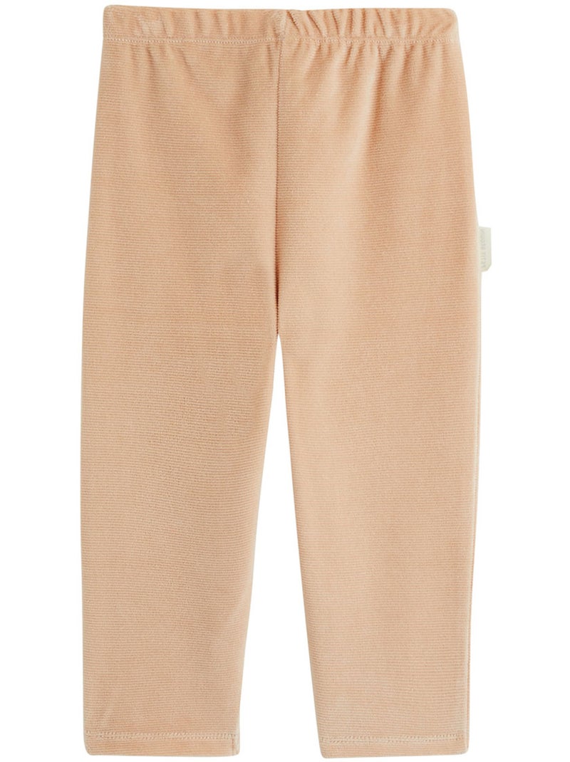 Pyjama enfant 2 pièces en velours petite rêveuse Rose - Kiabi