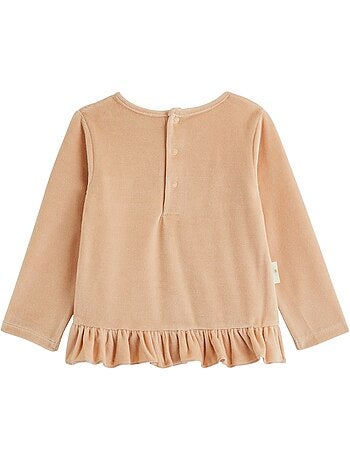 Pyjama enfant 2 pièces en velours petite rêveuse