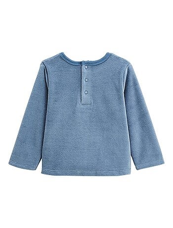 Pyjama enfant 2 pièces en velours Tao