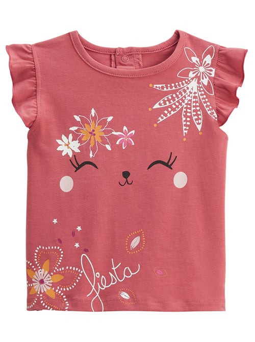 Pyjama enfant 2 pièces manches courtes Fiesta - Kiabi