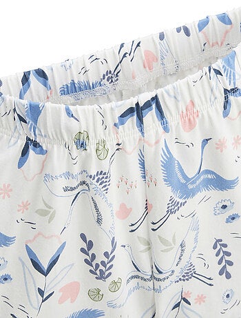 Pyjama enfant 2 pièces manches courtes Tiana