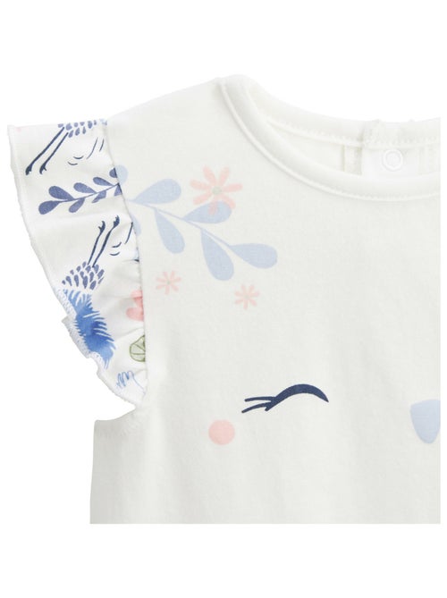 Pyjama enfant 2 pièces manches courtes Tiana - Kiabi