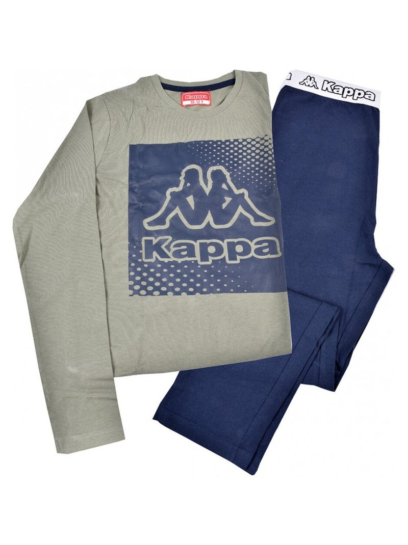 Pyjama enfant KAPPA Kaki - Kiabi