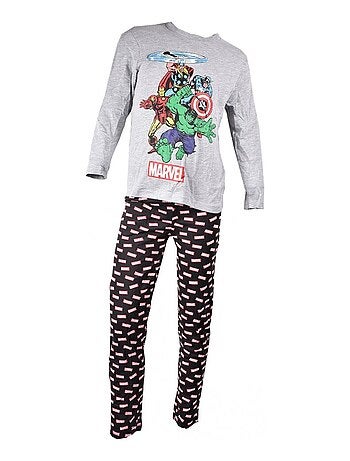 Pyjama enfant LICENCE AVENGERS en coton - Pack de 2