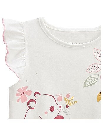 Pyjama enfant manches courtes Alba