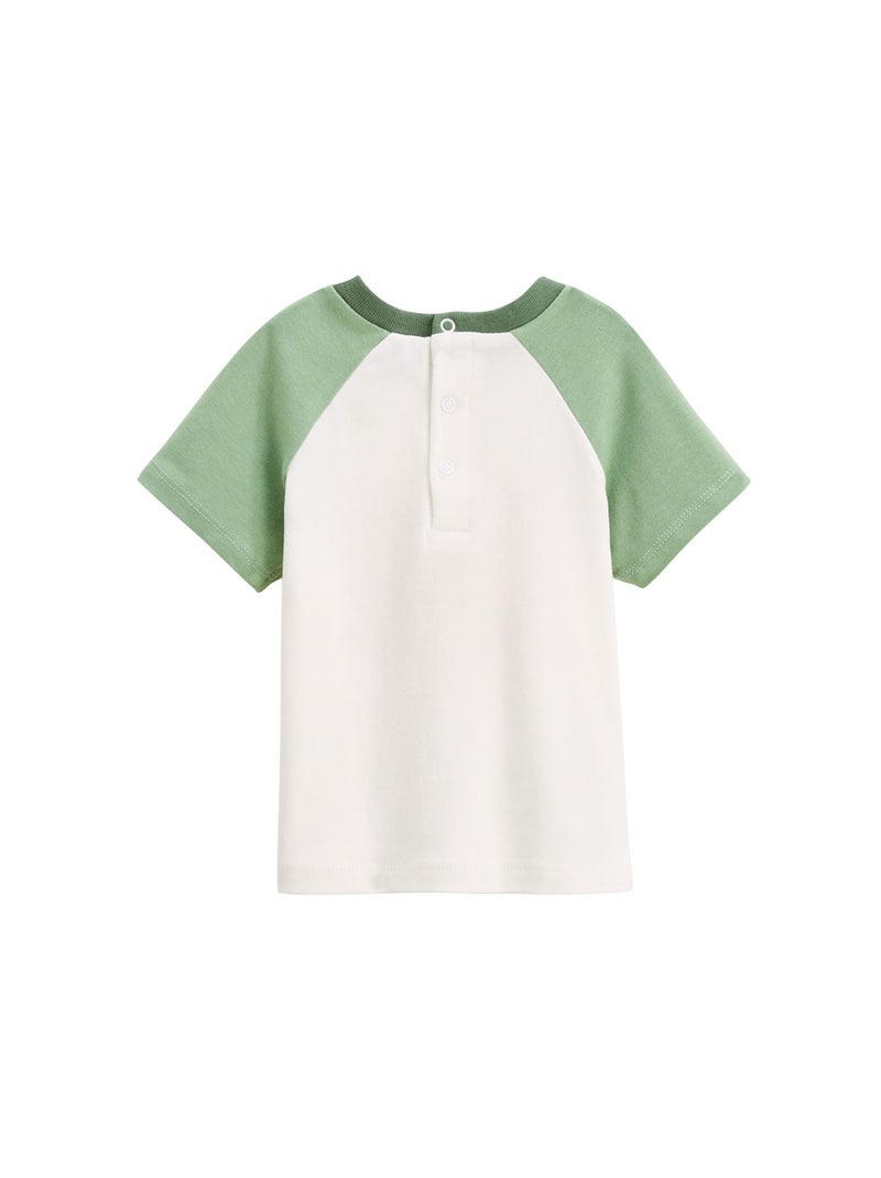 Pyjama enfant manches courtes Kanha Vert - Kiabi