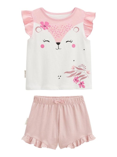 Pyjama enfant manches courtes Petit Safari - Kiabi