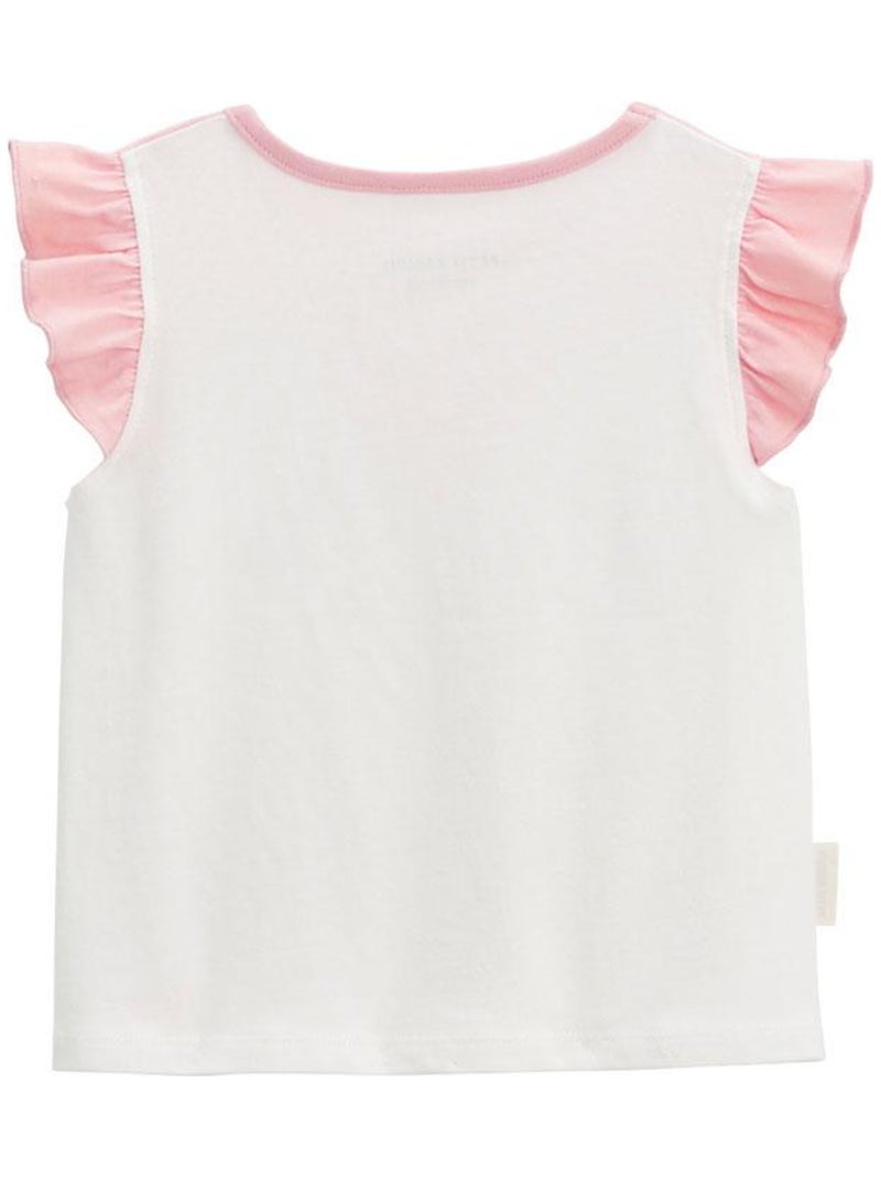 Pyjama enfant manches courtes Petit Safari Rose - Kiabi