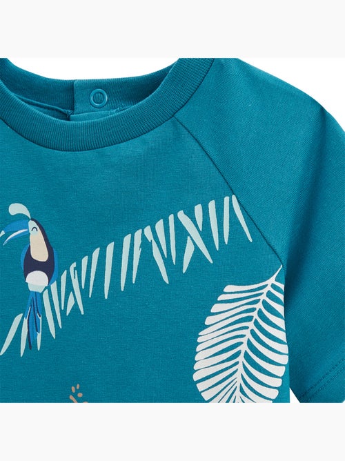 Pyjama enfant manches courtes Santorini - Kiabi