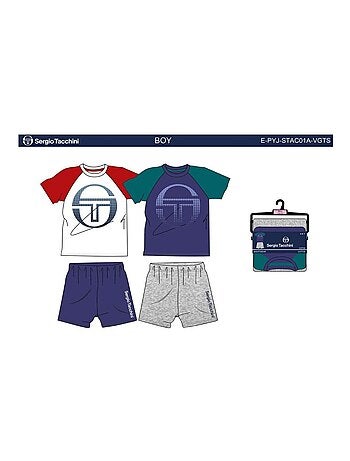 Pyjama enfant SERGIO TACCHINI - Pack de 2