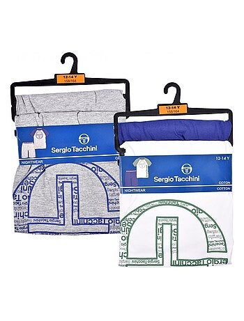 Pyjama enfant SERGIO TACCHINI - Pack de 2