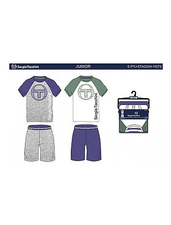 Pyjama enfant SERGIO TACCHINI - Pack de 2