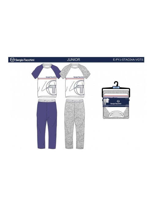 Pyjama enfant SERGIO TACCHINI - Pack de de - Kiabi