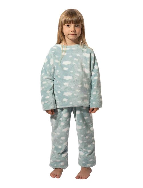 Pyjama enfants pantalon haut manches longues Polar Joven - Kiabi