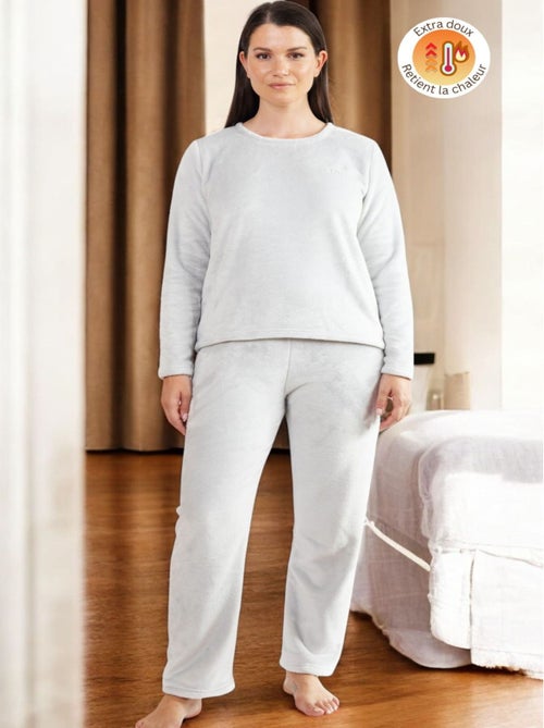 PYJAMA ENSEMBLE POLAIRE TESSA NUIT - Kiabi