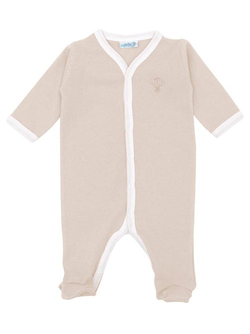 Pyjama été léger - 100% coton biologique - 1 à 6 mois - Kiabi
