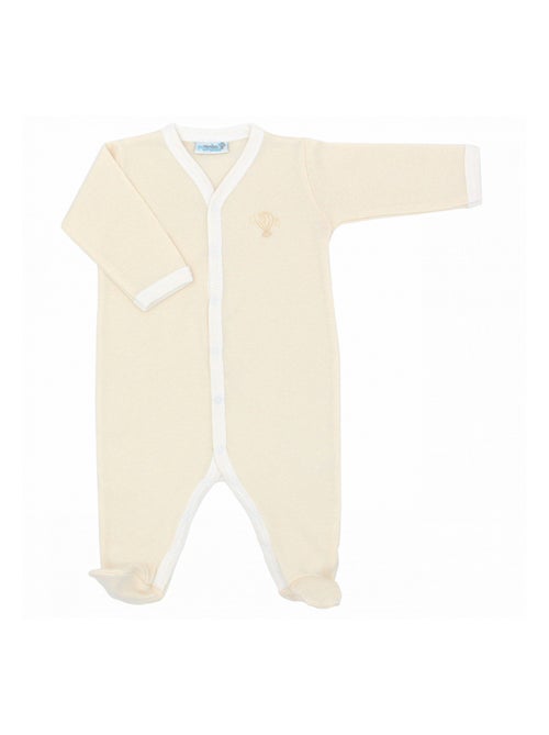 Pyjama été léger - 100% coton biologique - 1 à 6 mois - Kiabi