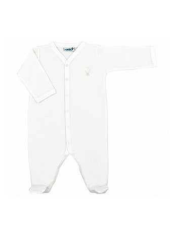 Pyjama été léger - 100% coton biologique - 1 à 6 mois