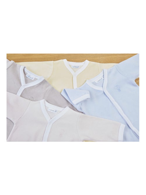 Pyjama été léger - 100% coton biologique - 1 à 6 mois - Kiabi