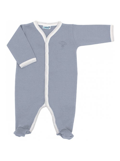 Pyjama été léger - 100% coton biologique - 1 à 6 mois - Kiabi