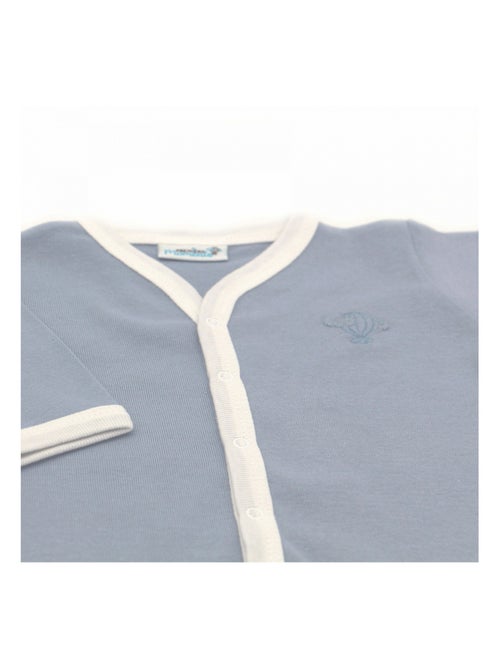 Pyjama été léger - 100% coton biologique - 1 à 6 mois - Kiabi