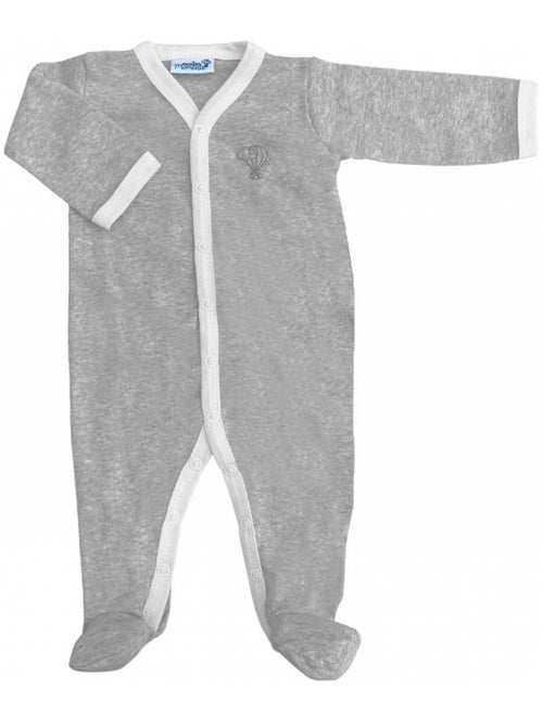 Pyjama été léger - 100% coton biologique - 1 à 6 mois - Kiabi