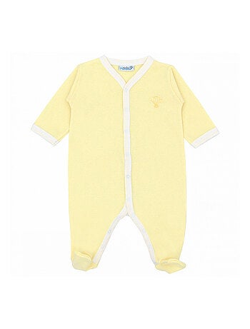 Pyjama été léger - 100% coton biologique - 1 à 6 mois