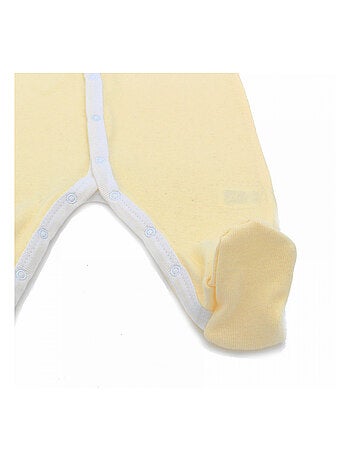 Pyjama été léger - 100% coton biologique - 1 à 6 mois