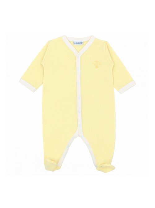 Pyjama été léger - 100% coton biologique - 1 à 6 mois - Kiabi