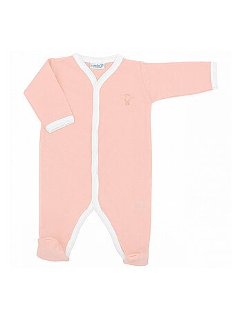 Pyjama été léger - 100% coton biologique - 1 à 6 mois