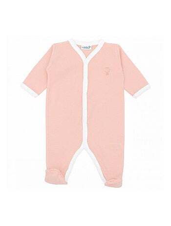 Pyjama été léger - 100% coton biologique - 1 à 6 mois