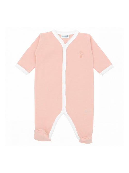 Pyjama été léger - 100% coton biologique - 1 à 6 mois - Kiabi