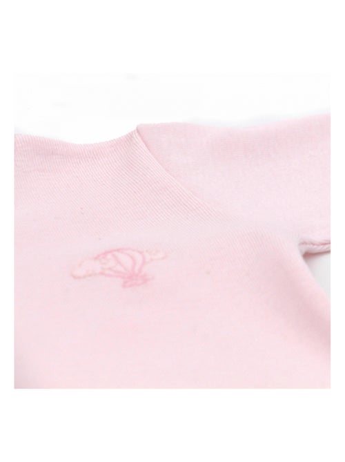 Pyjama été léger - 100% coton biologique - 1 à 6 mois - Kiabi