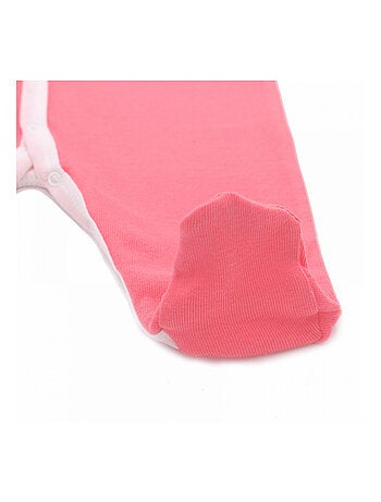 Pyjama été léger - 100% coton biologique - 1 à 6 mois