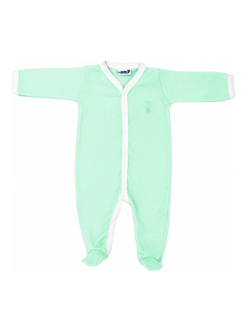 Pyjama été léger - 100% coton biologique - 1 à 6 mois - Kiabi