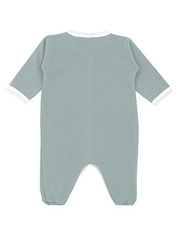 Pyjama été léger - 100% coton biologique - 1 à 6 mois