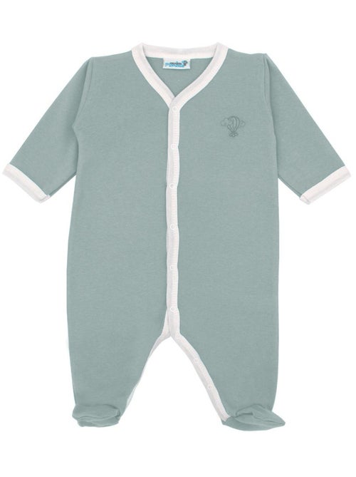 Pyjama été léger - 100% coton biologique - 1 à 6 mois - Kiabi